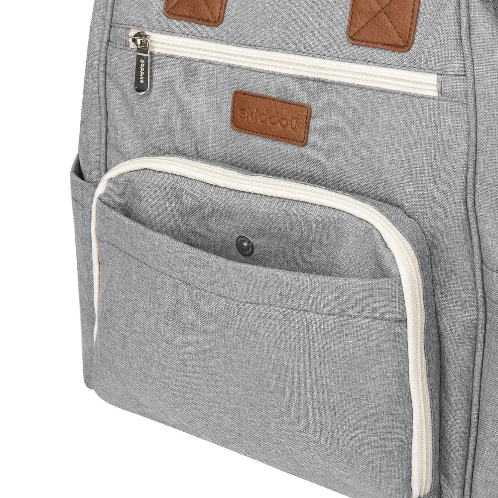 Rucsac multifunctional mamici Skiddou Astrid, Normandic - Gri