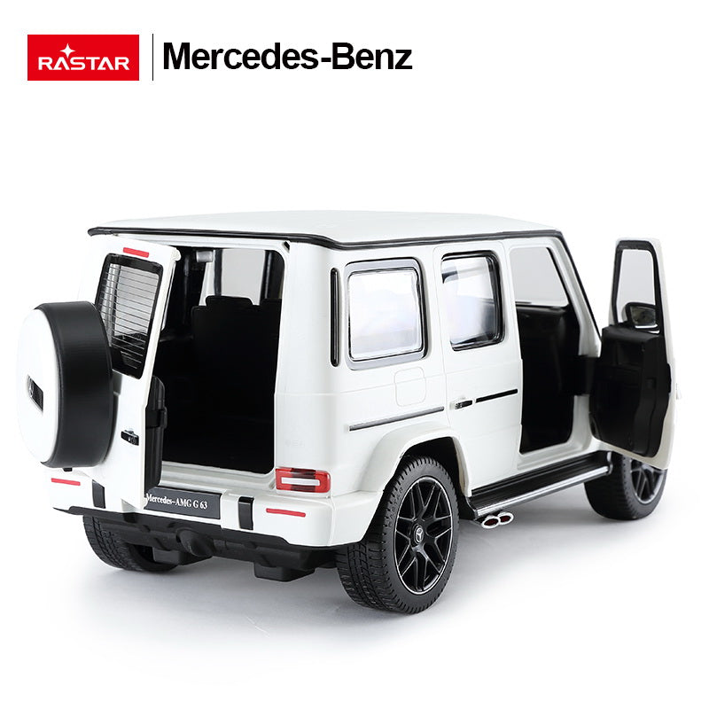MASINA CU TELECOMANDA MERCEDES-BENZ G63 ALB SCARA 1 LA - Alb (7) [ps:e375b0b9-4b5b-42a5-a851-6b0818a38002]