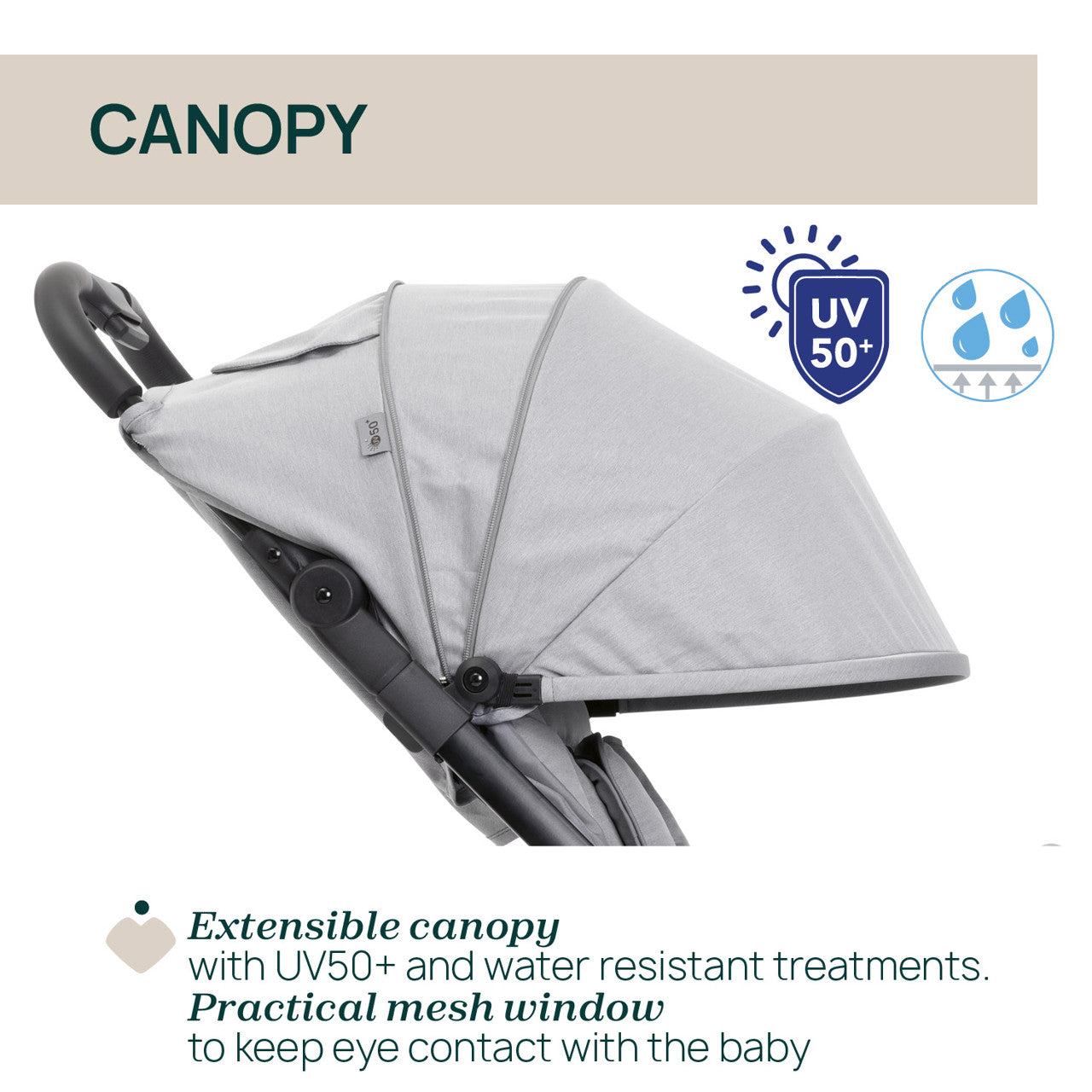 Carucior copii sport Chicco We 2, Pebble (Gri), 0luni+ - Pebble (Gri) (7) [ps:34d02660-13a3-4e46-a4da-cd8d64945035]
