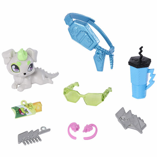 MONSTER HIGH PAPUSA FRANKIE STEIN CU ACCESORII Mattel - Imagine 7