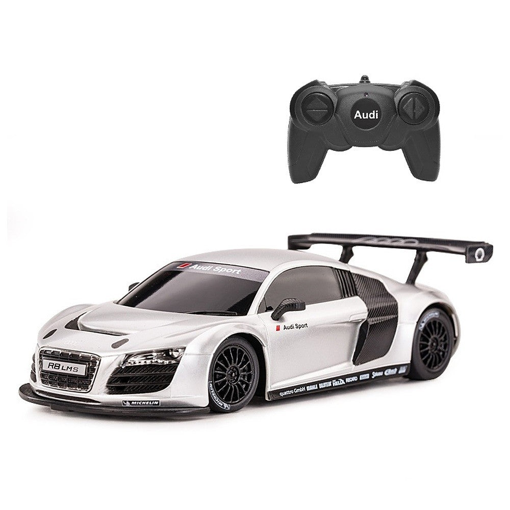 MASINA CU TELECOMANDA AUDI R8 ALB CU SCARA 1 LA 24 [ps:af30d45b-48ed-4e80-9d75-e43da5c24745]