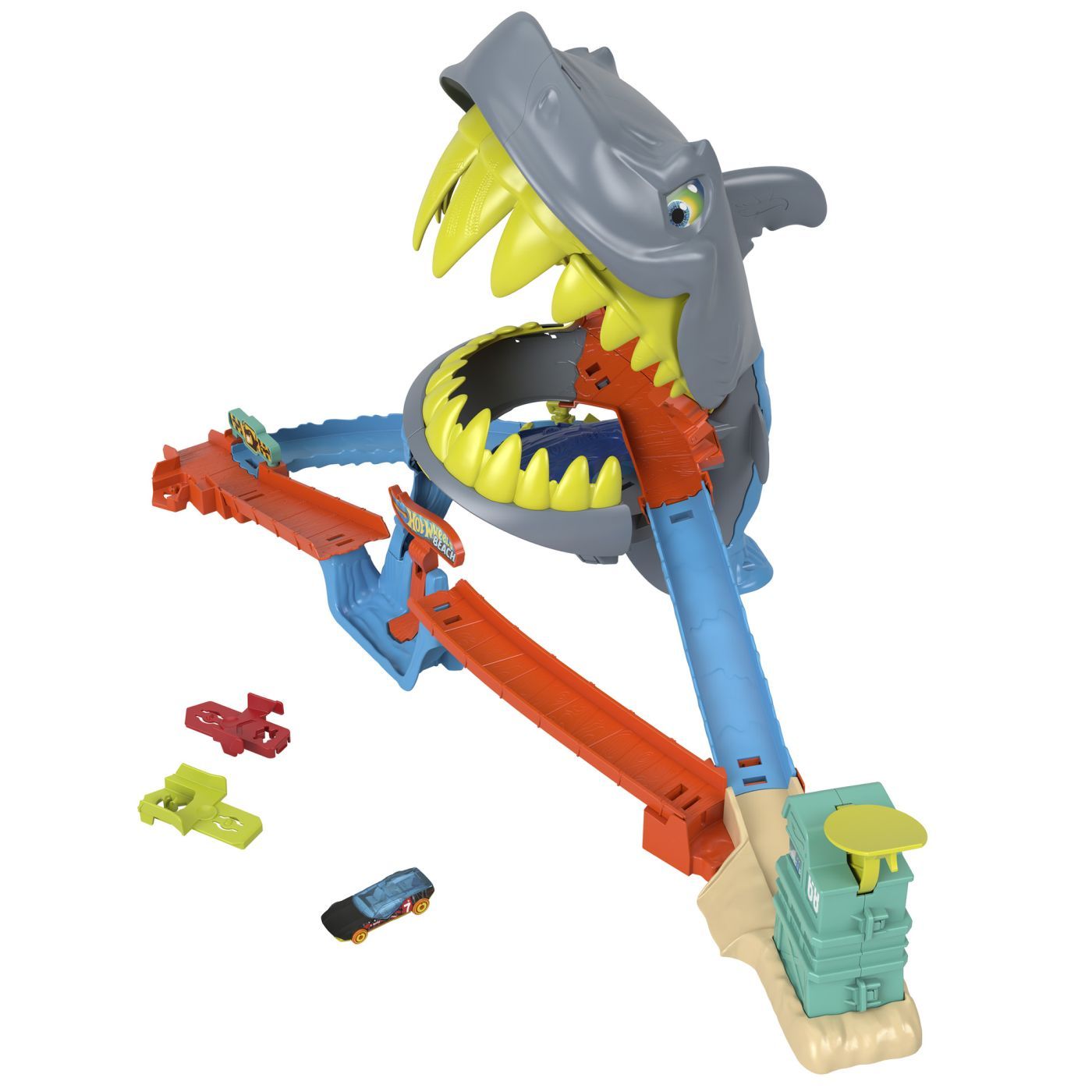 HOT WHEELS CITY PISTA DE CURSE PLAJA RECHINULUI CHOMP CU - Imagine 3 [ps:955cec1a-81e9-4604-a7d1-cd9830f148e8]