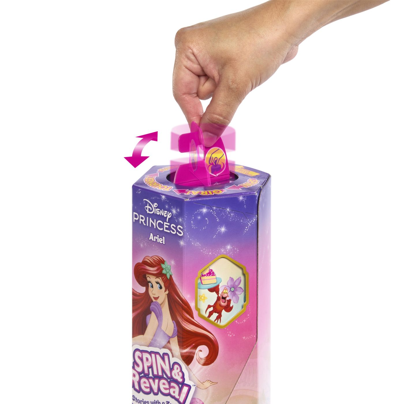 DISNEY PRINCESS SPIN AND REVEAL PAPUSA RAPUNZEL Mattel - Imagine 7 [ps:45808e90-d6b9-485c-bd17-4005ba5e8bcb]