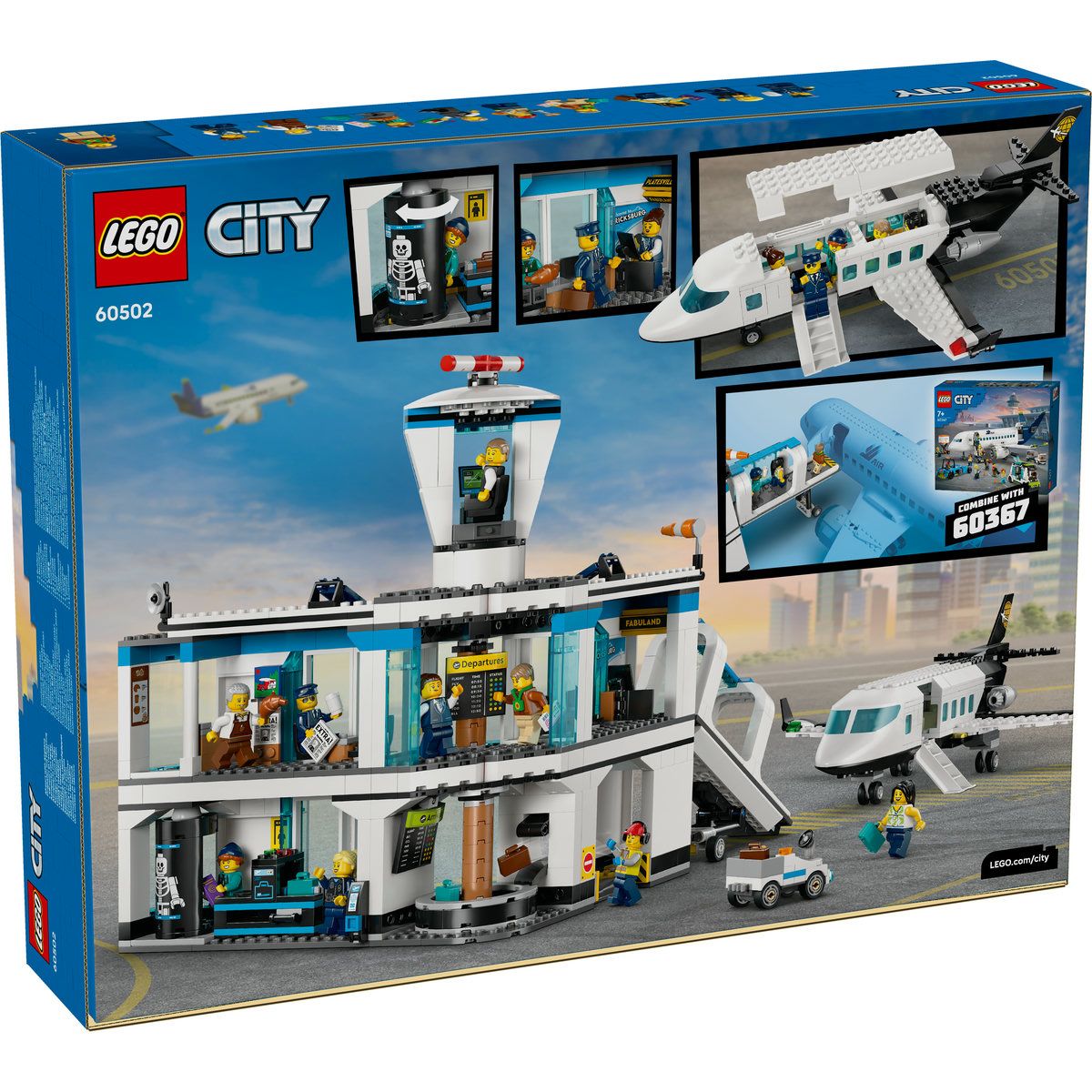 LEGO CITY AEROPORT CU AVION 60502 - Imagine 7 [ps:9a3a782e-98c1-41dd-813f-9ff95d663439]