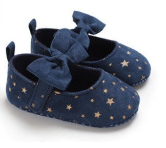 Balerini bebelus cu stelute Drool (Culoare: Negru, - Bleumarin
