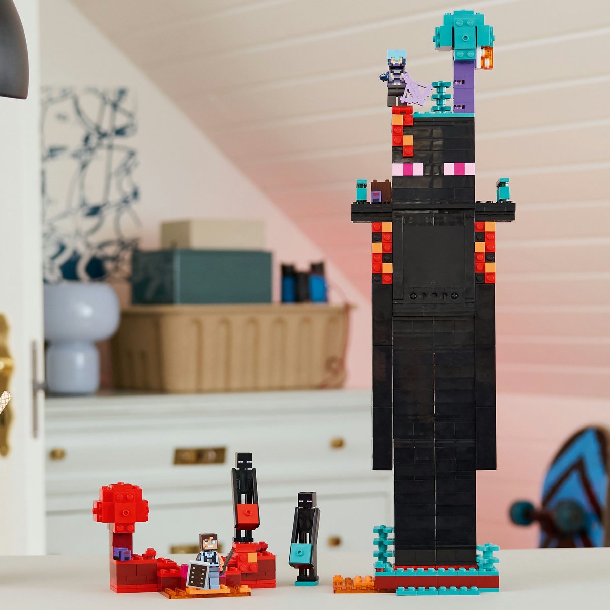 LEGO MINECRAFT TURNUL ENDERMAN 21279 - Imagine 5 [ps:dbfd994c-1f30-4c71-8f06-77164f0b4b7e]