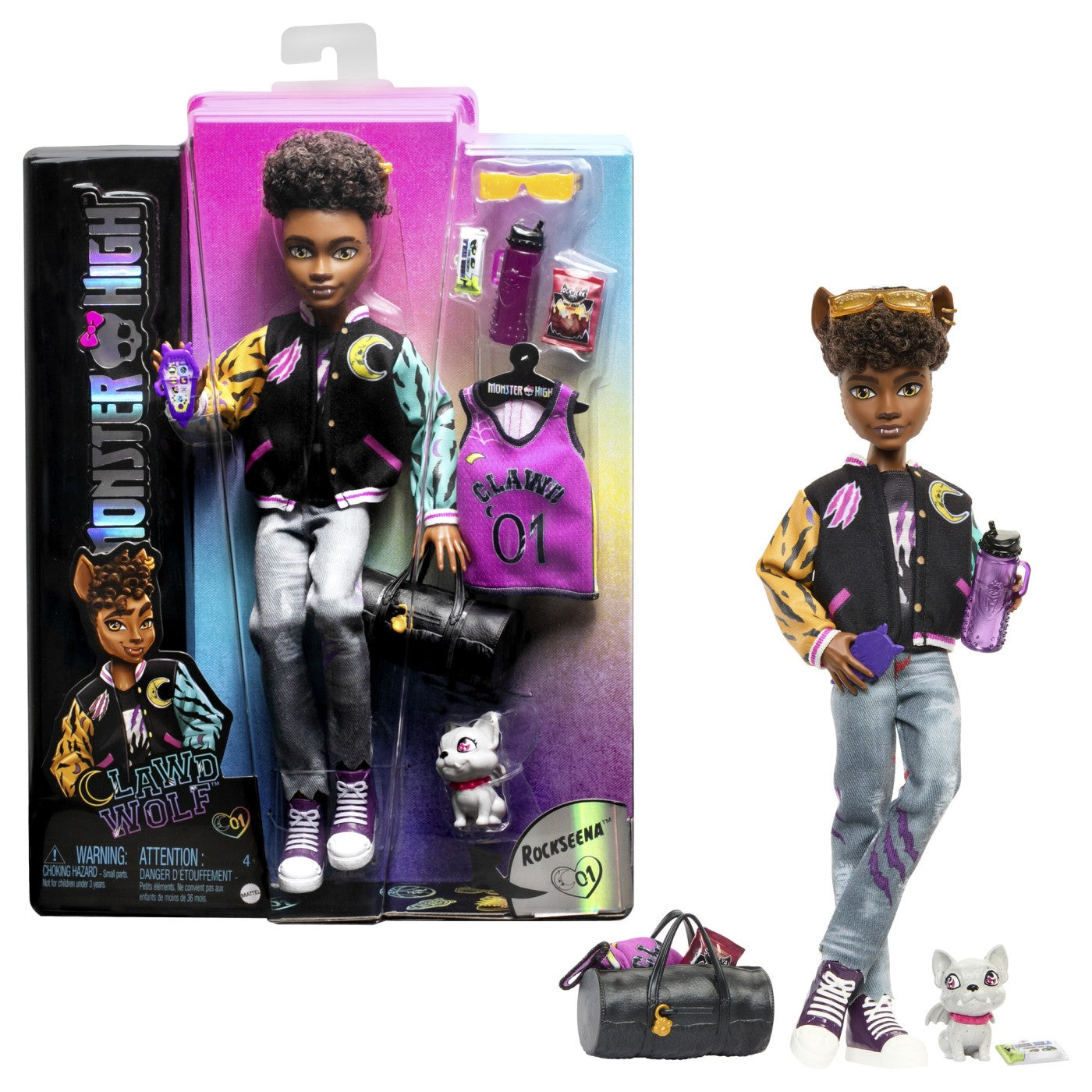 MONSTER HIGH PAPUSA CLAWD WOLF Mattel - Imagine 7