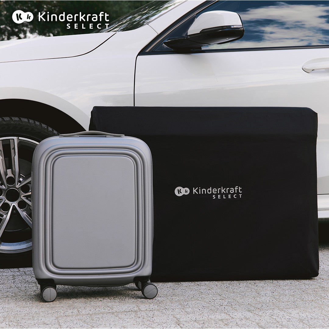 PATUT DE CALATORIE KINDERKRAFT MOON DREAM, BLACK - Negru