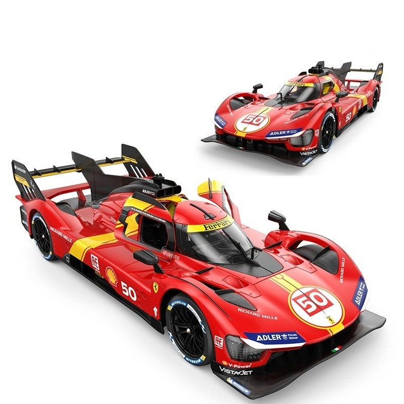 MASINA CU TELECOMANDA FERRARI 499P SCARA 1 LA 14 Rastar - Roșu (7) [ps:f2258c3b-c22b-4d04-806a-069e30e64411]