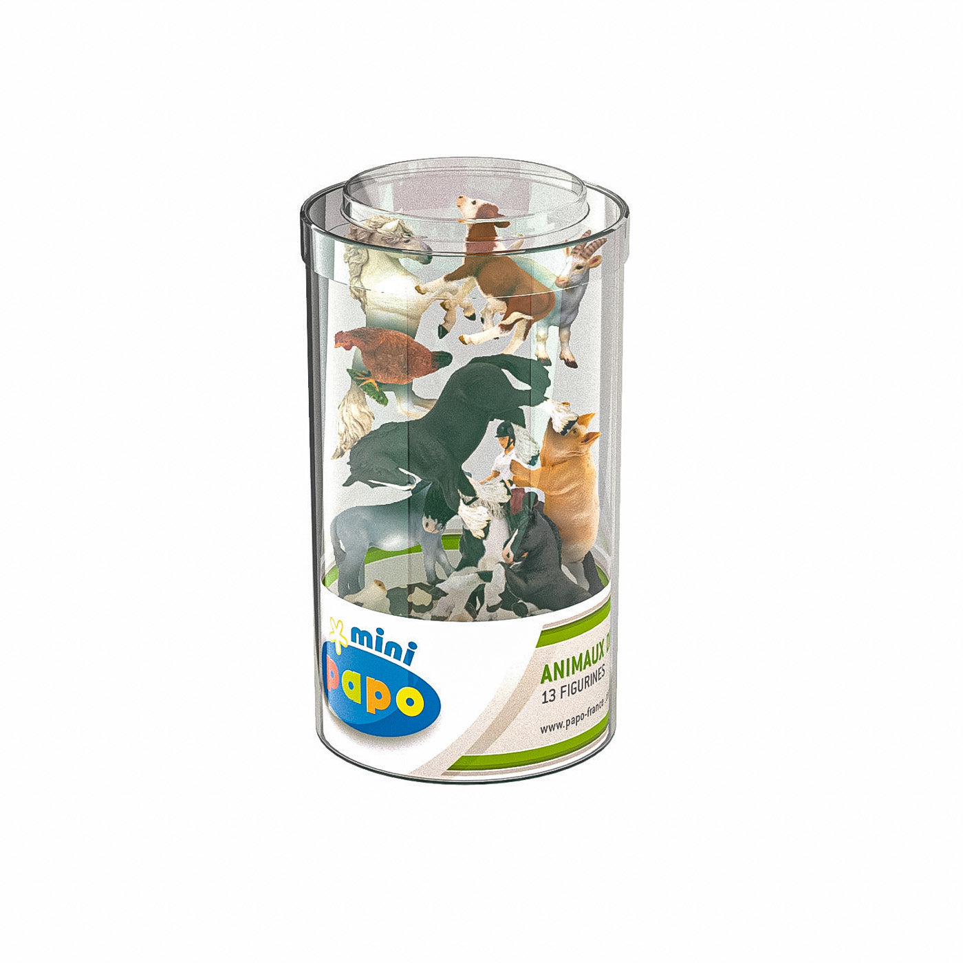 PAPO FIGURINA SET 13 MINIFIGURINE ANIMALE FERMA - Imagine 2 [ps:9fa4d58e-4f3c-4e36-a28b-b51d0097b0a8]