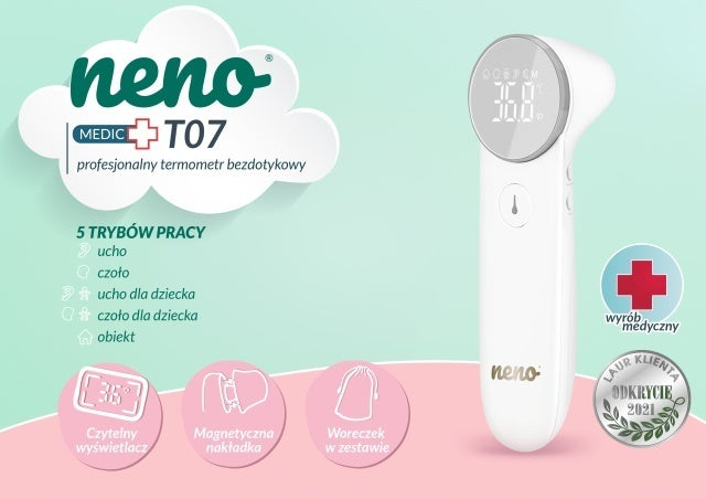 Neno Medic T07 – termometru fără contact - Imagine 7