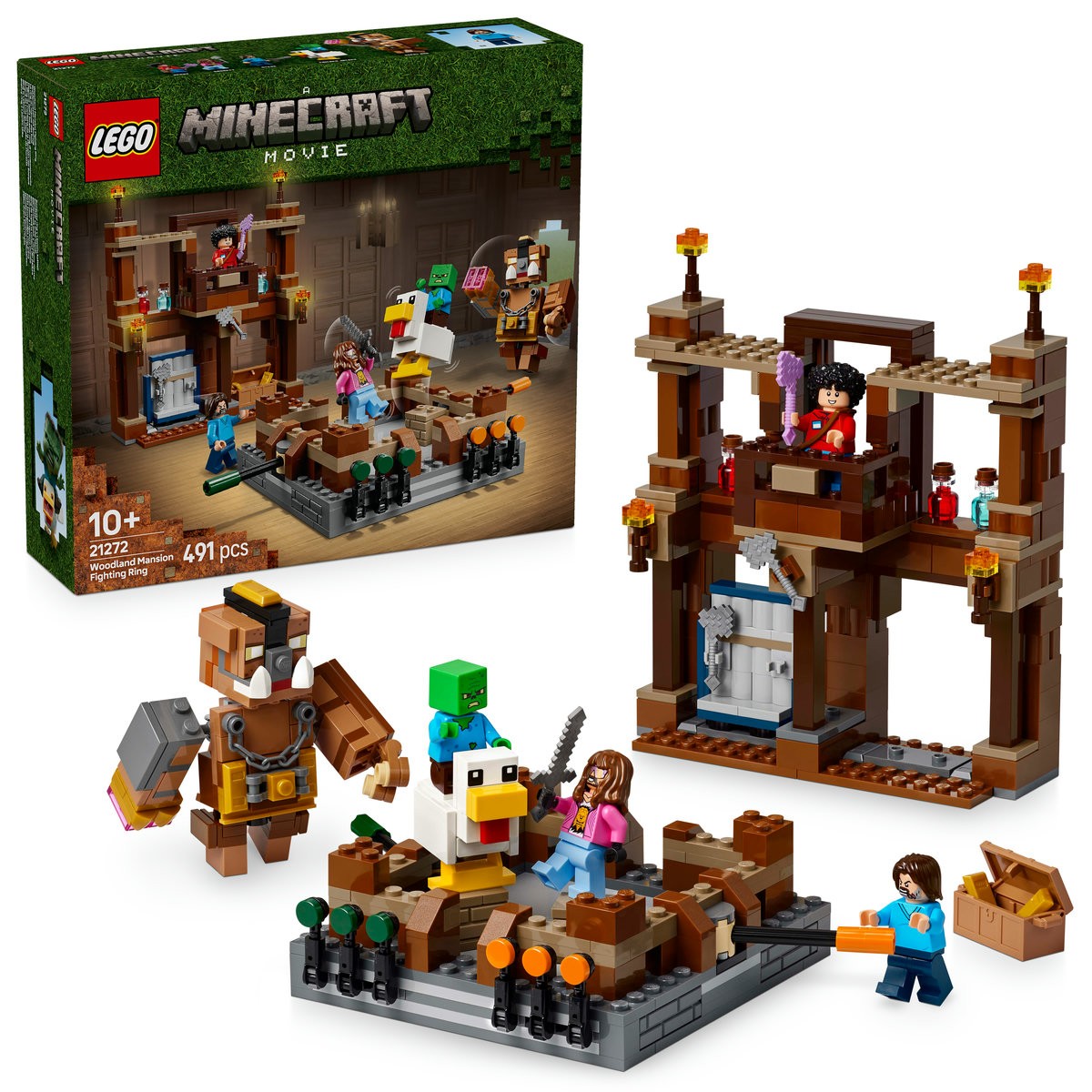 LEGO MINECRAFT RING DE LUPTA LA CONACUL DIN PADURE 21272 - Imagine 9 [ps:a97d0c54-41cb-4f9d-afc9-068ae96ccaac]