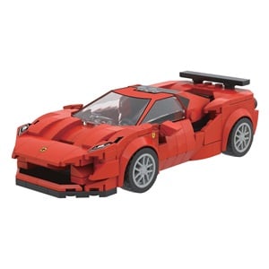Cuburi de Construcție Super Car Roșie Jumbo - 272 Piese - Roșu (7) [ps:6f1802f0-f974-405b-a963-aa8109d4d7c7]