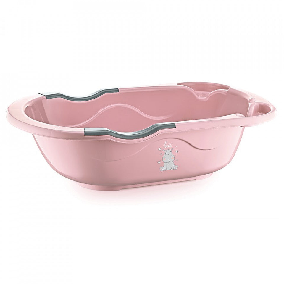 Set cadita de baie cu 6 piese BabyJem Bebe Lux (Culoare: - Roz
