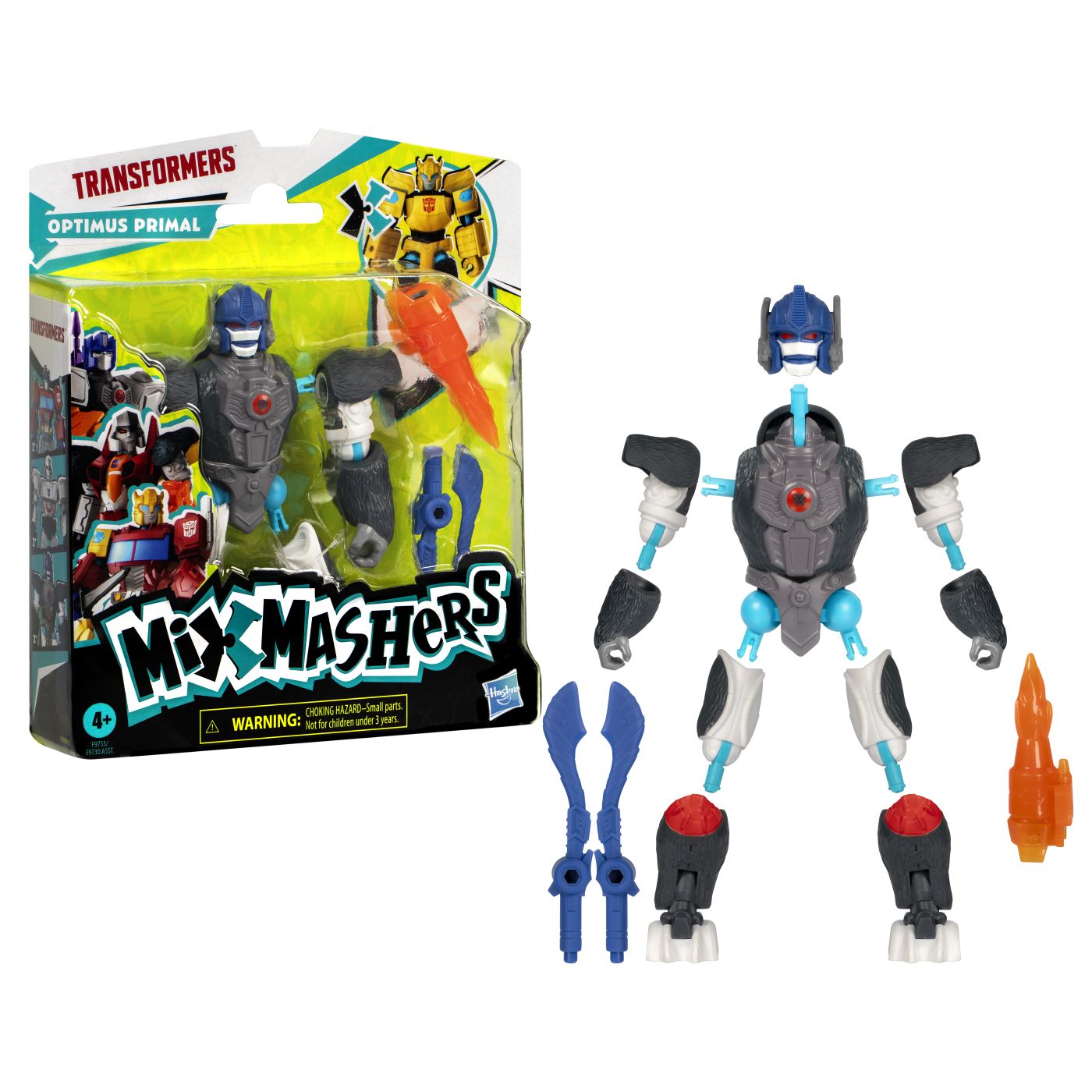 TRANSFORMERS MIX MASHERS FIGURINA OPTIMUS PRIMAL 12CM SI ACCESORII [ps:771dd7b7-1051-44e8-abf6-1f193691b741]