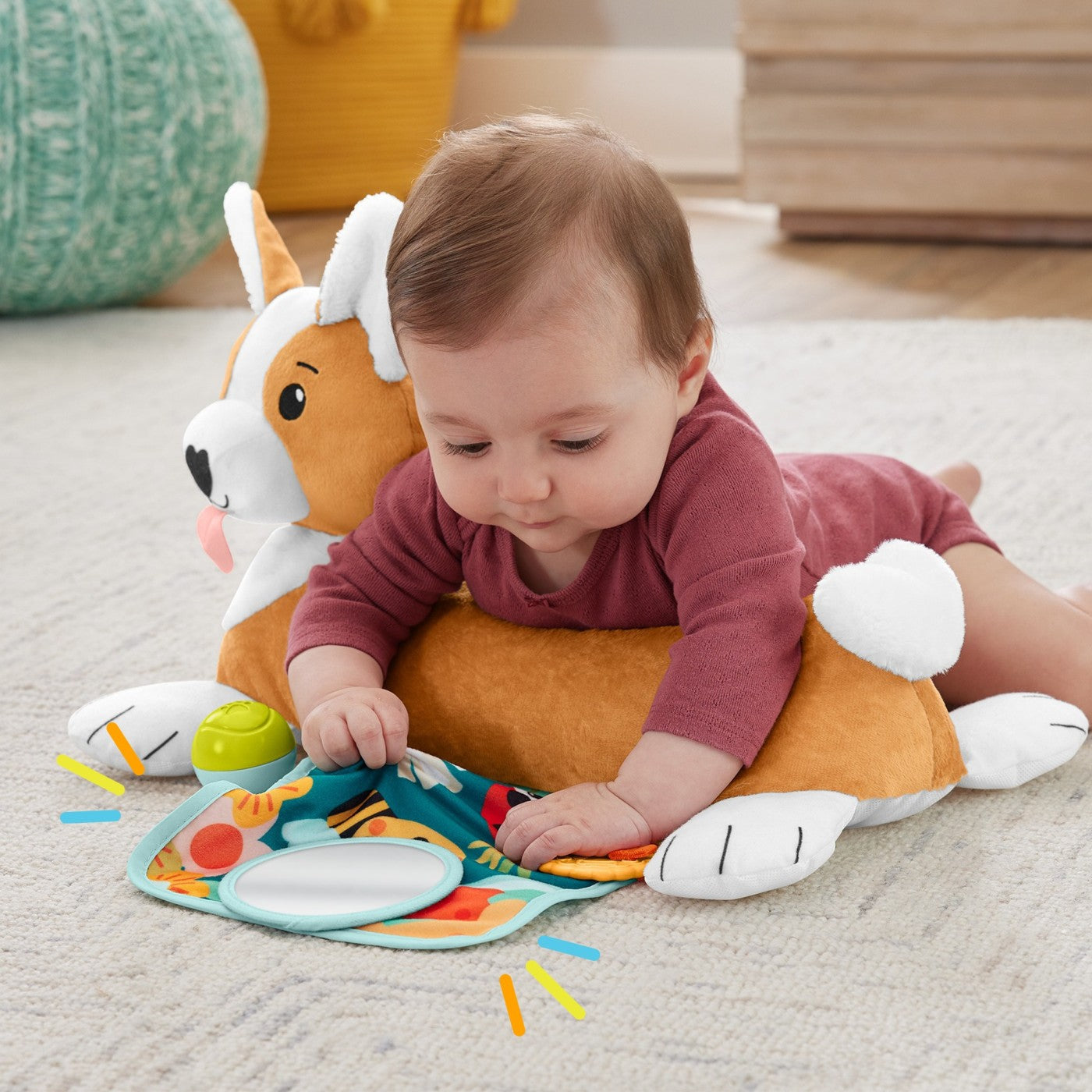 FISHER PRICE CATELUS 3 IN 1 TUMMY WEDGE Mattel - Imagine 5 [ps:ac489ca6-c4e1-47ab-85fb-fb55d2cfe9c7]