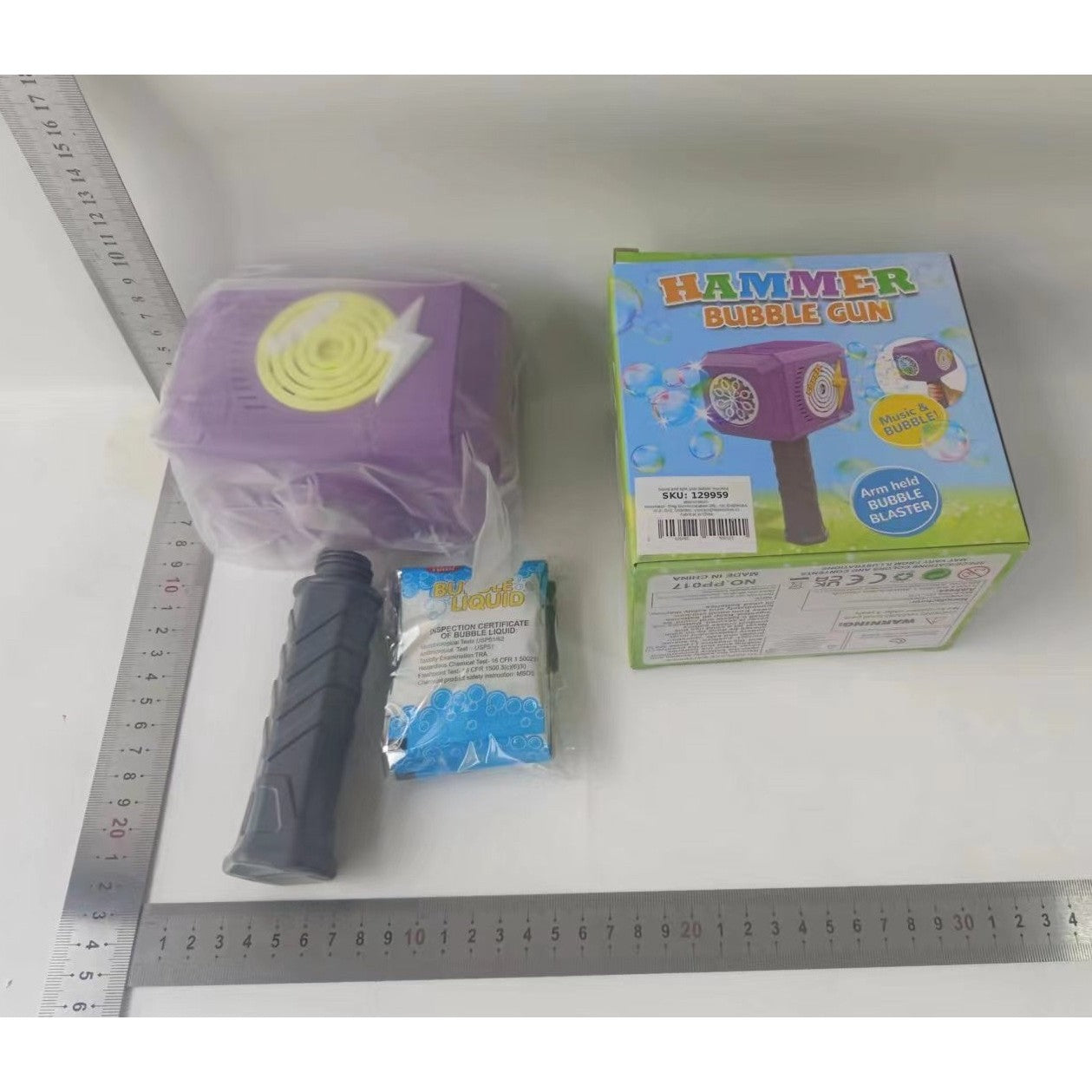 Jucărie Baloane de Săpun Flippy Ciocan, Lumini și Sunete - Mov (7) [ps:cd4ae24a-fd28-4efc-a765-3ec680de8c63]