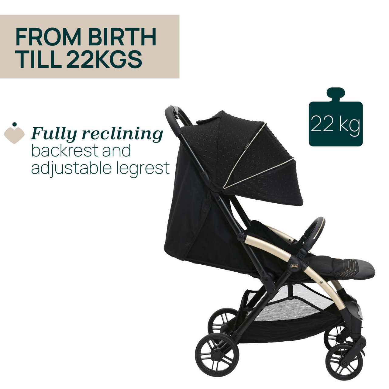 Carucior sport Chicco Goody XPlus Black ReLux (Negru), - Black ReLux (Negru) (7) [ps:6e367b32-4cd9-4979-9931-cb2805b7ea55]