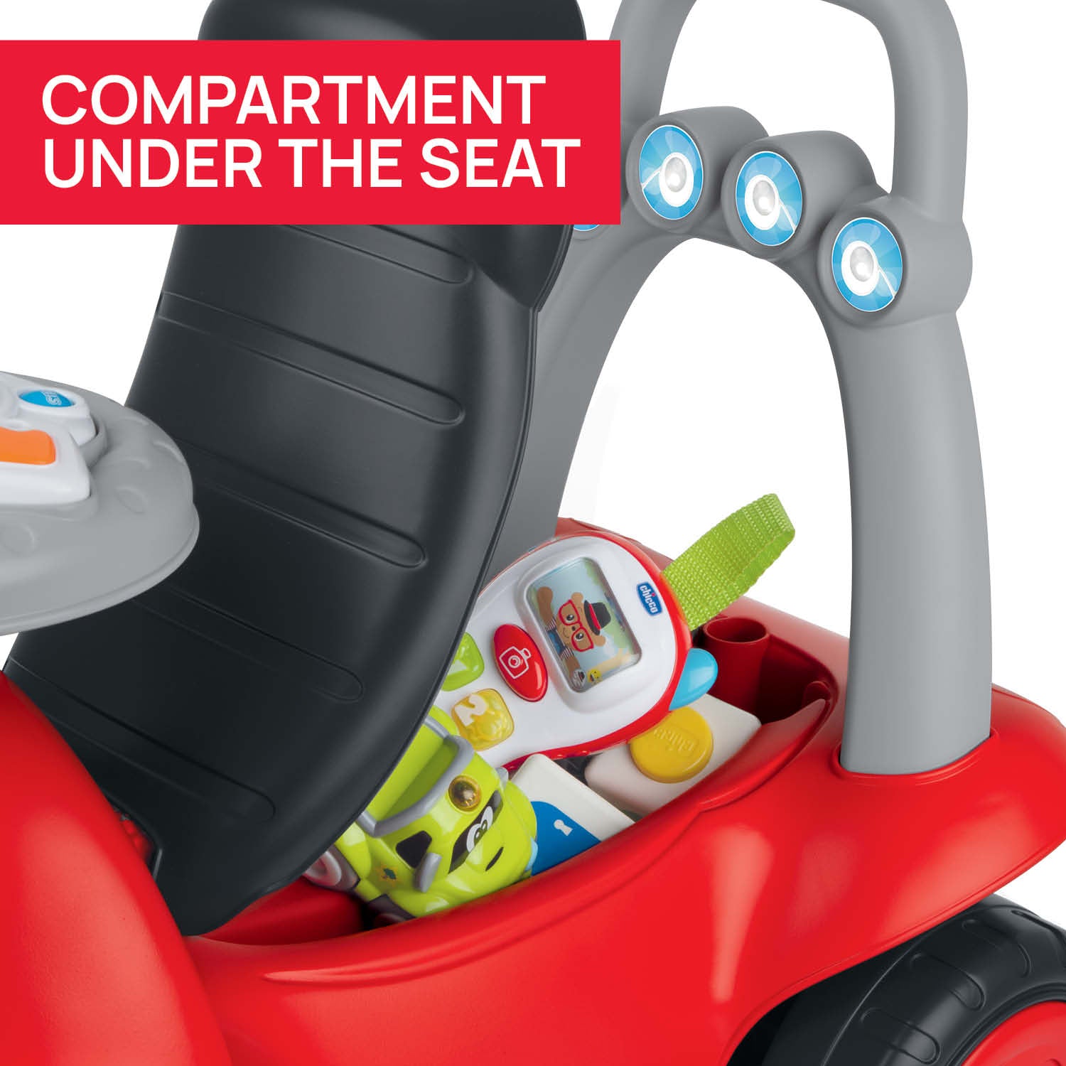 Masinuta copii Chicco Billy Walk and Ride 2 in 1, - Roșu (7) [ps:5b72698b-7462-416a-966f-d6a3d5e7ce22]