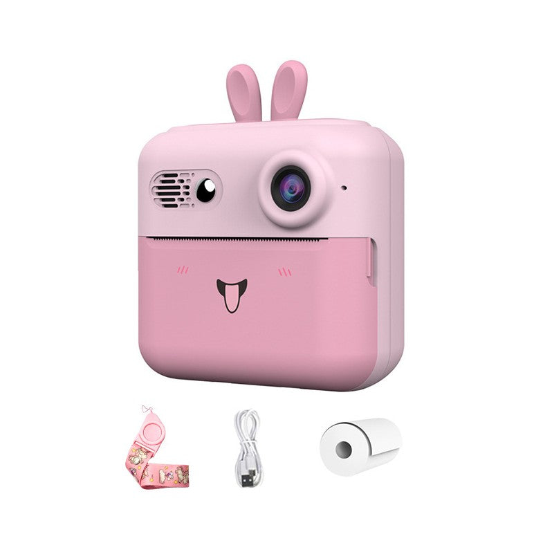 Camera Instantanee Copii Flippy, Printare Alb-Negru, Roz - Default Title (7) [ps:0cb99887-cfbc-46bc-9391-263cedf96c52]