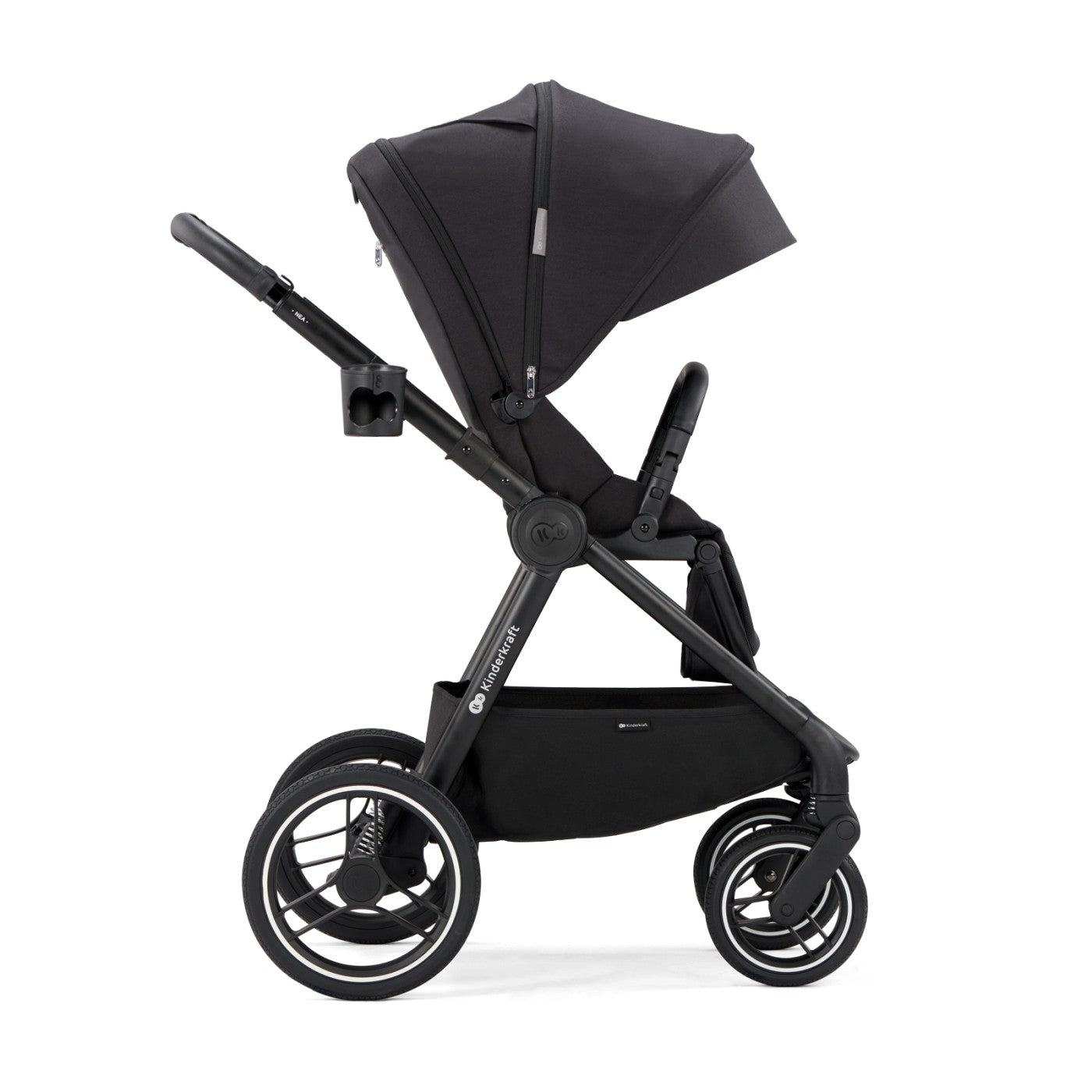 CARUCIOR MULTIFUNCTIONAL 2IN1 KINDERKRAFT NEA NIGHT BLACK - Imagine 7