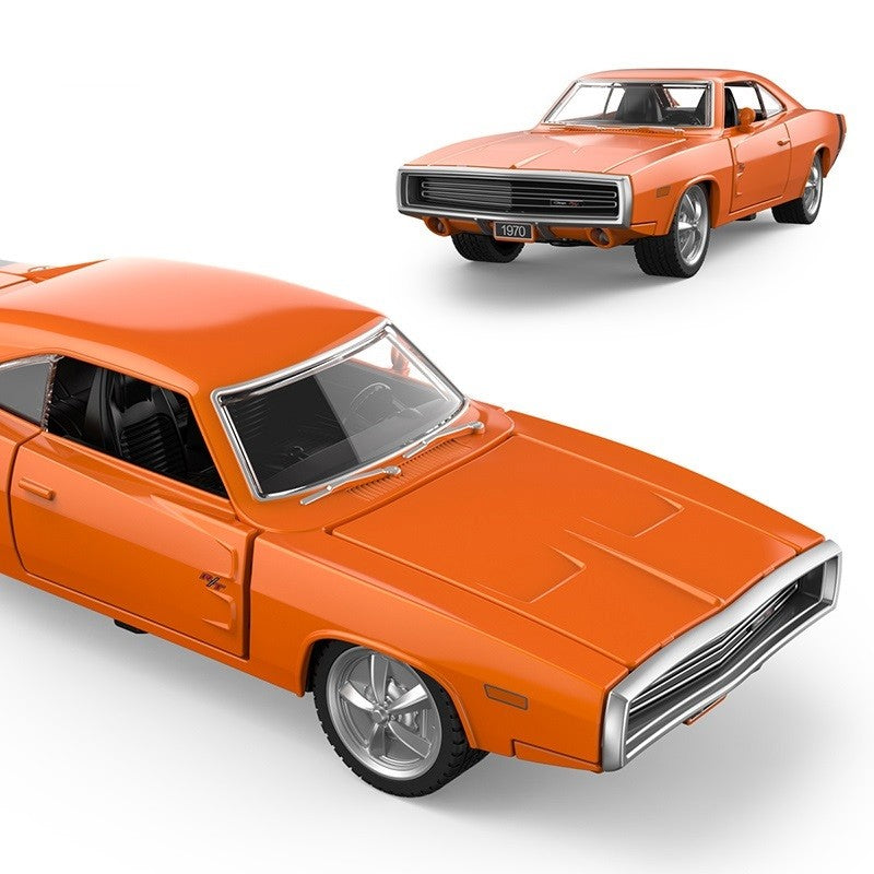 MASINUTA METALICA DODGE CHARGER R/T 1970 PORTOCALIU SCARA 1 LA 36 [ps:a58f3b98-e0c4-4c04-925e-57b8e29b0451]