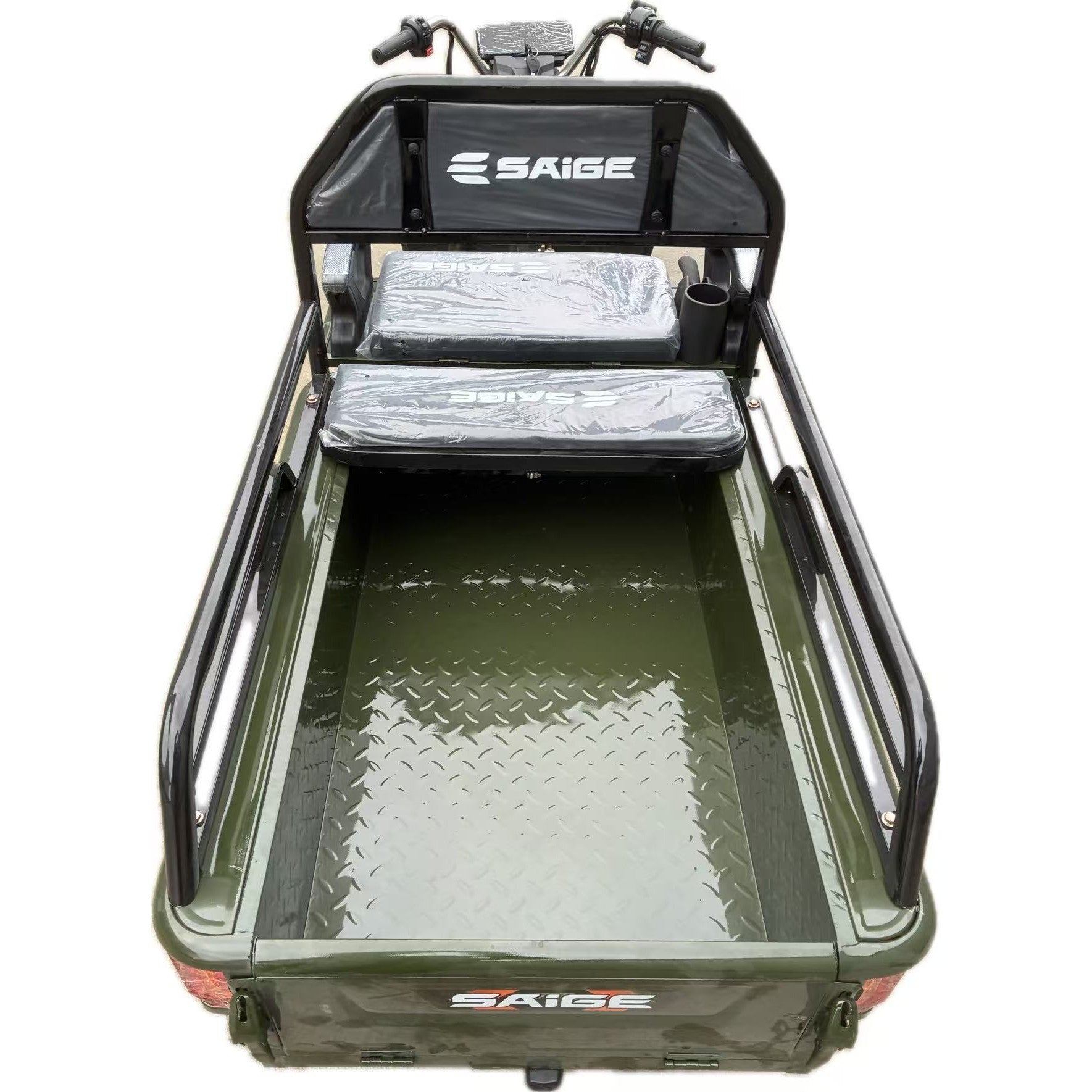 Triciclu Electric de Marfa XPB Saige Flippy - Verde - Default Title (7) [ps:10352685-677c-4942-9a65-781bc143b798]