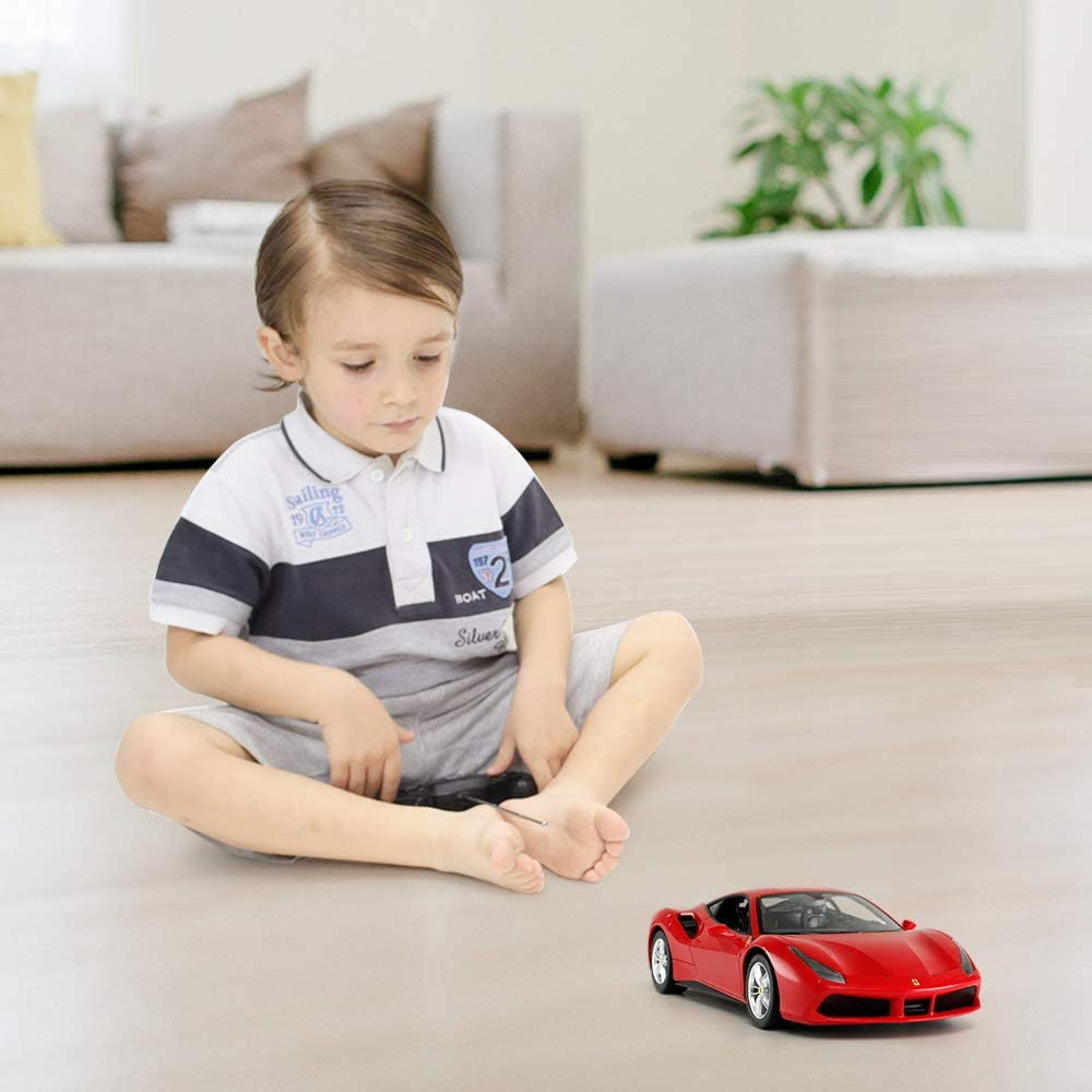 MASINA CU TELECOMANDA FERRARI 488 GTB SCARA 1 LA 14 Rastar - Imagine 3 [ps:9dd4ec30-27b3-4c9b-ab08-e43bf07fedad]