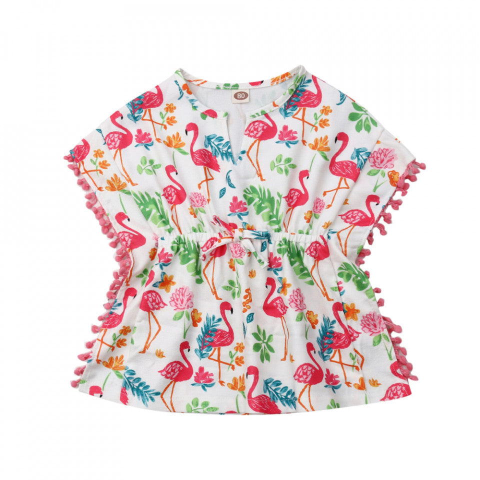 Rochita de plaja Drool (Marime: 80, Model: Flamingo) - Imagine 7