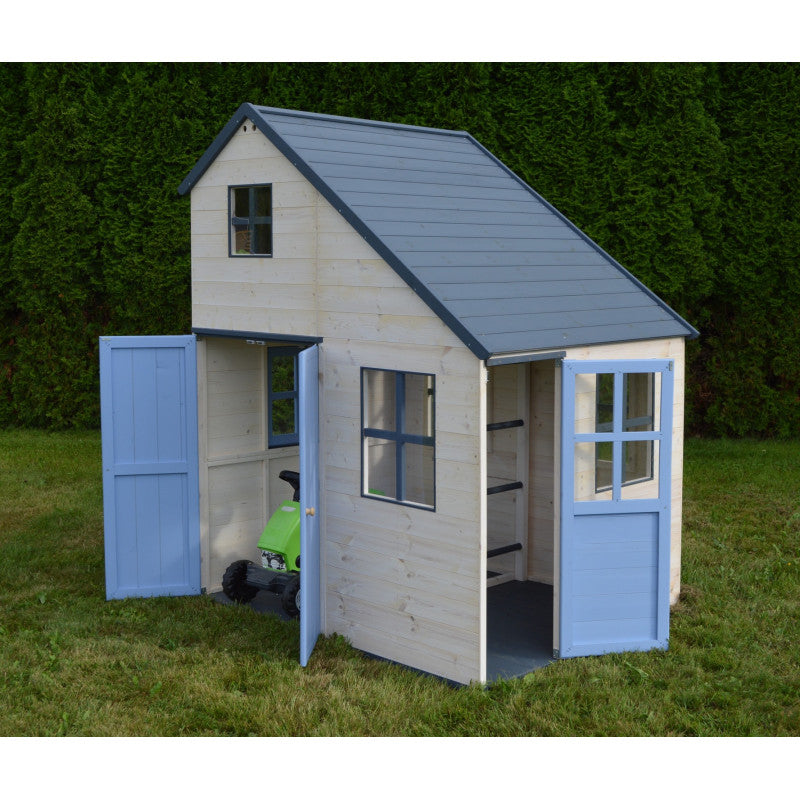 Casuta de gradina Mansion (M33), Wendi Toys [ps:5bbd7171-6975-4853-b86a-a5cf7f9d5b61]