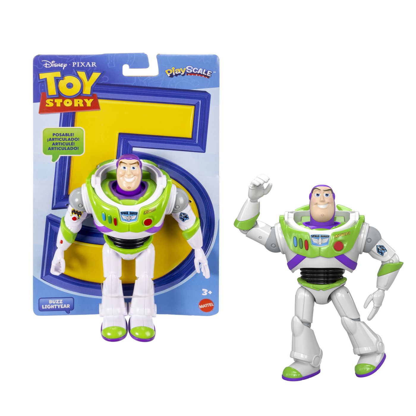DISNEY PIXAR TOY STORY FIGURINA BUZZ LIGHTYEAR 18CM Mattel - Default Title (7) [ps:bd304323-0b9d-4f37-b85b-987af71b0307]
