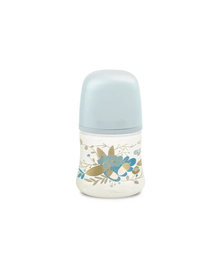 Biberon 150 ml tetină fiziologică SX Pro debit lent roz - Albastru [ps:e2848406-66df-4ecd-b47a-1e4e9c0f2034]