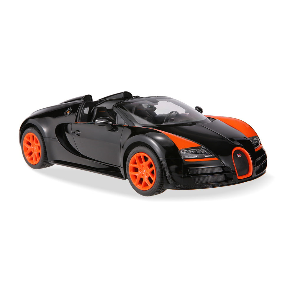 MASINA CU TELECOMANDA BUGATTI GRAND SPORT VITESSE NEGRU CU SCARA 1 LA 14 [ps:0538ea75-5650-473a-9a50-29cccd38b9de]