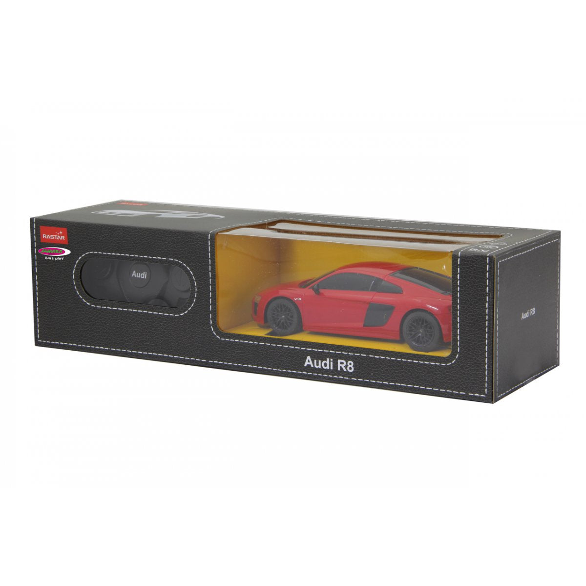 MASINA CU TELECOMANDA AUDI R8 ROSU CU SCARA 1 LA 24 Rastar - Imagine 7