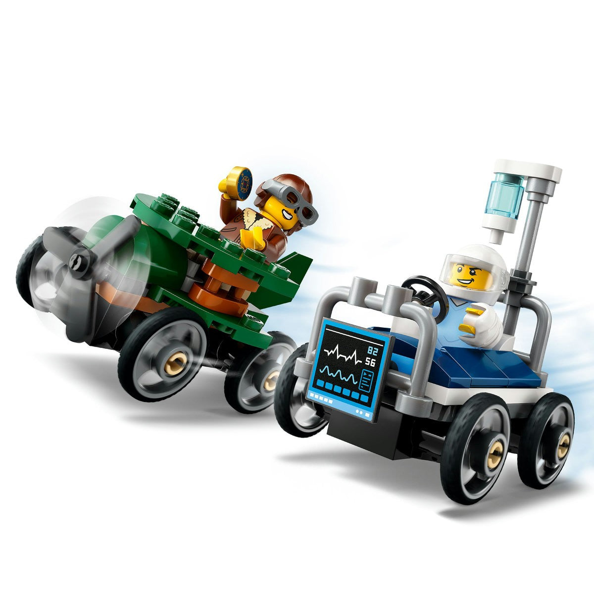 LEGO CITY PACHET DE CURSE AVION VS. PAT DE SPITAL 60459 - Imagine 6 [ps:9d538f56-20a4-4fdd-8011-ec30f8503253]