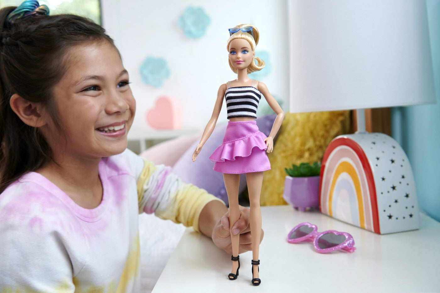 BARBIE PAPUSA BARBIE FASHIONISTA BLONDA CU PARUL PRINS - Imagine 3 [ps:a3d566f1-774d-4bc4-9628-7d58ee4cdfd3]