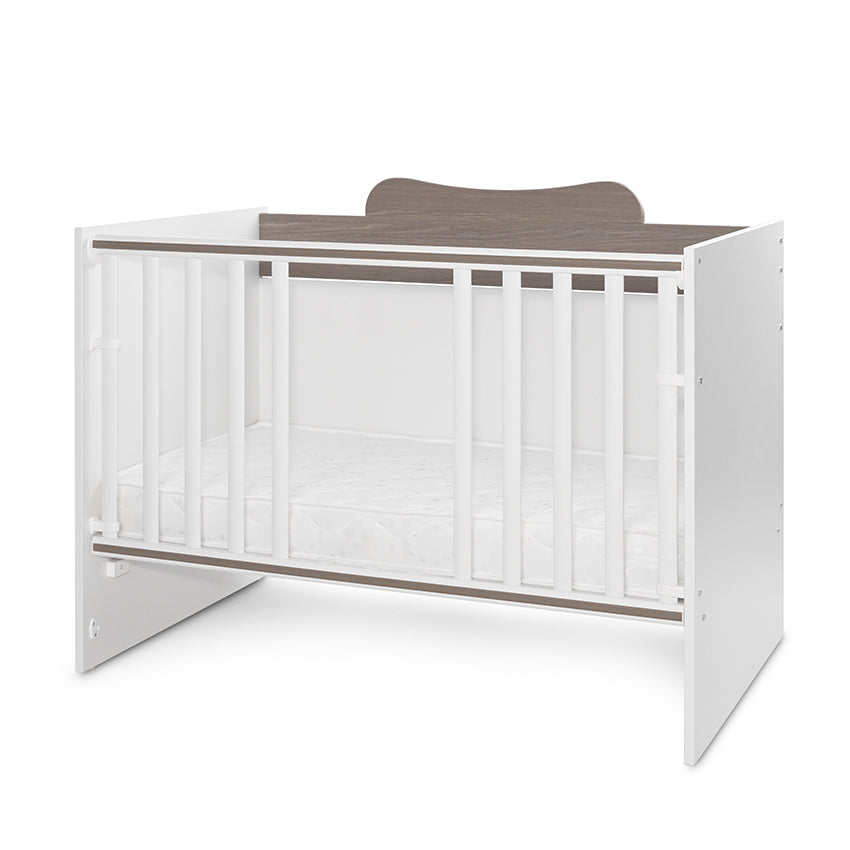 Pătuț Modular Multifuncțional Lorelli Multi, White Orchid - White & Coffee (7) [ps:fc3843ae-98b7-43c0-8262-08097fdf9229]