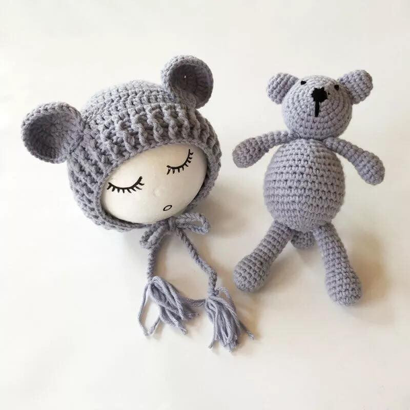 Set de caciulita cu ursulet pentru nou-nascut Drool (Culoare: Roz) [ps:b439ccee-ef1c-4cf9-ac01-0b40a952368d]