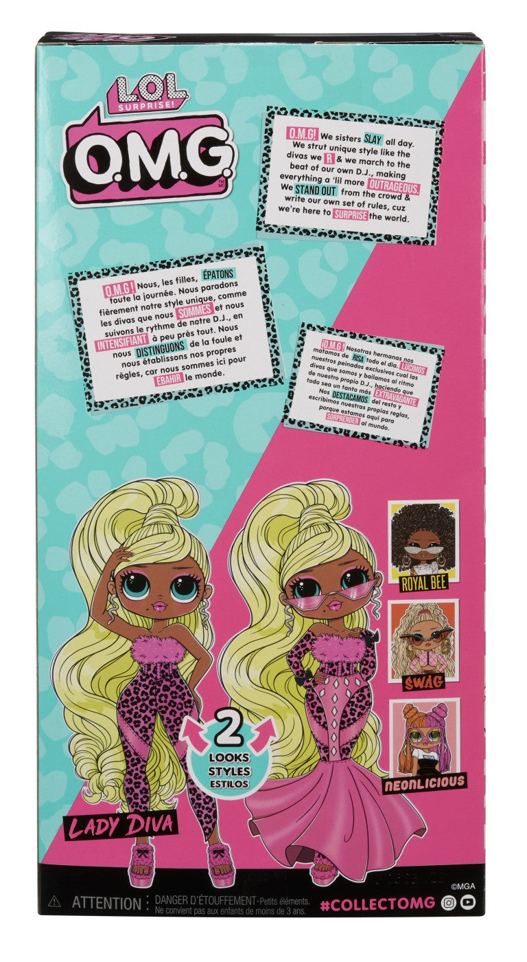 L.O.L. SURPRISE! OMG NEONLICIOUS PAPUSA FASHIONISTA CU - Lady Diva (7) [ps:42dd4128-6db6-4af2-867d-7048c2a2adb6]