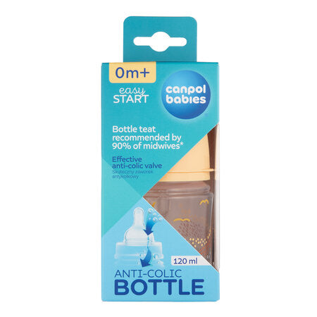 Canpol Babies Biberon Anticolici Cu Gat Larg 120 ml Pp - Imagine 7