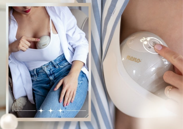 Neno Perla – pompă de sân electronică premium, fără fir, - Imagine 7
