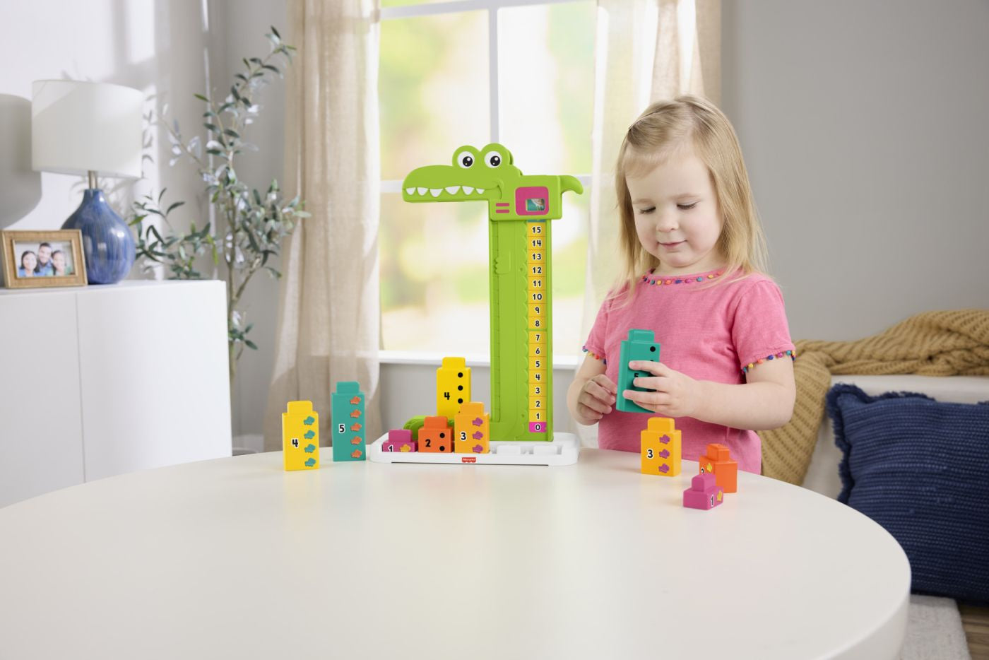 FISHER PRICE JUCARIE EDUCATIVA ALIGATOR STIVUIBILA Mattel - Imagine 3 [ps:0fffb13a-3a6b-49e1-8184-6372acf591e1]