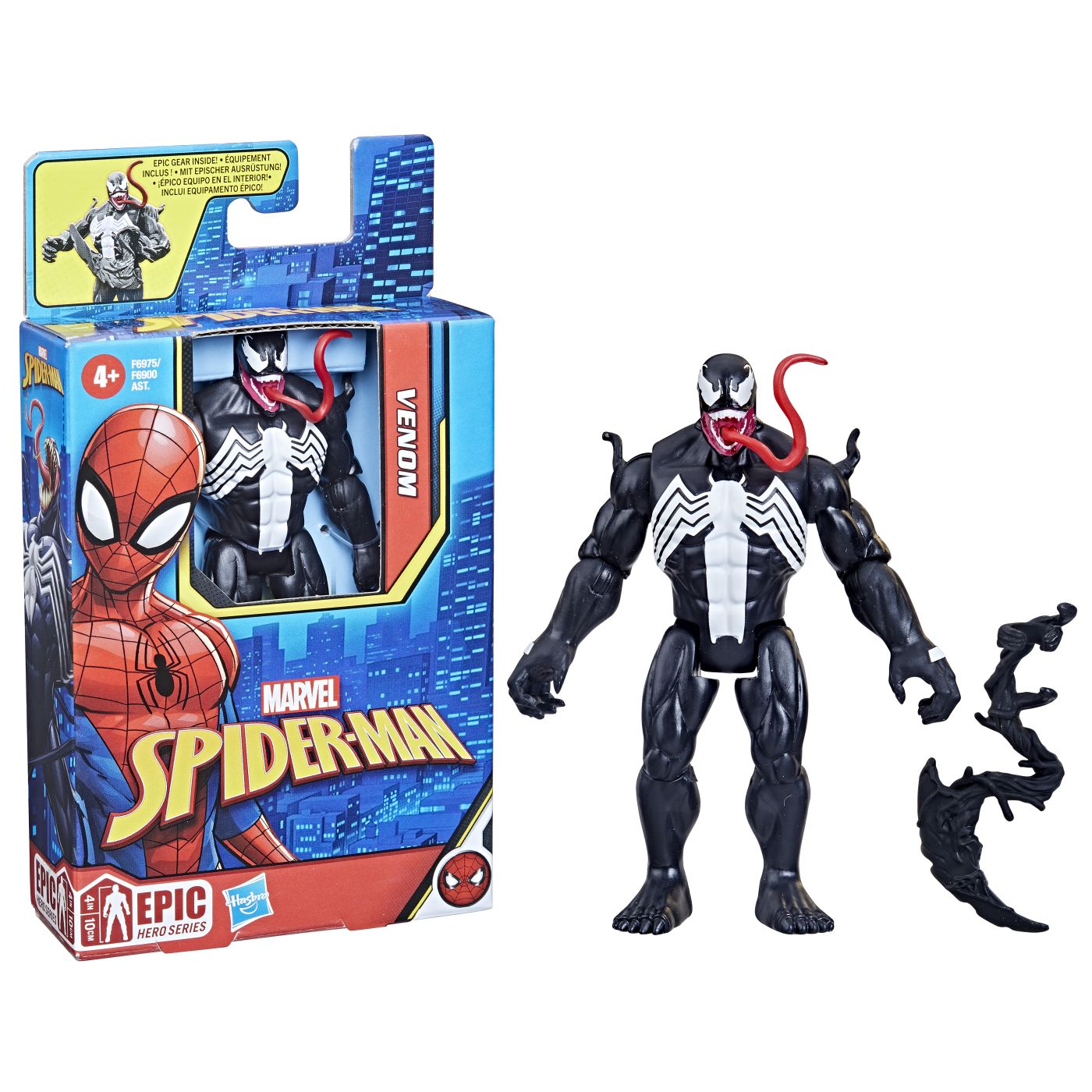 SPIDERMAN EPIC HERO FIGURINA VENOM 10CM Hasbro - Imagine 7