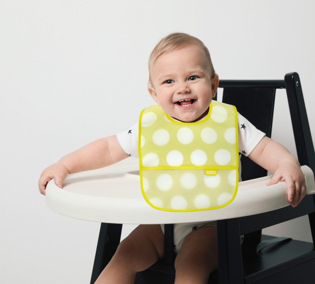 Baveta cu 2 fete si buzunar , BabyJem, 24x35 cm (Culoare: Portocaliu) [ps:674e2ba1-9f18-48f2-94b6-77760810d1da]
