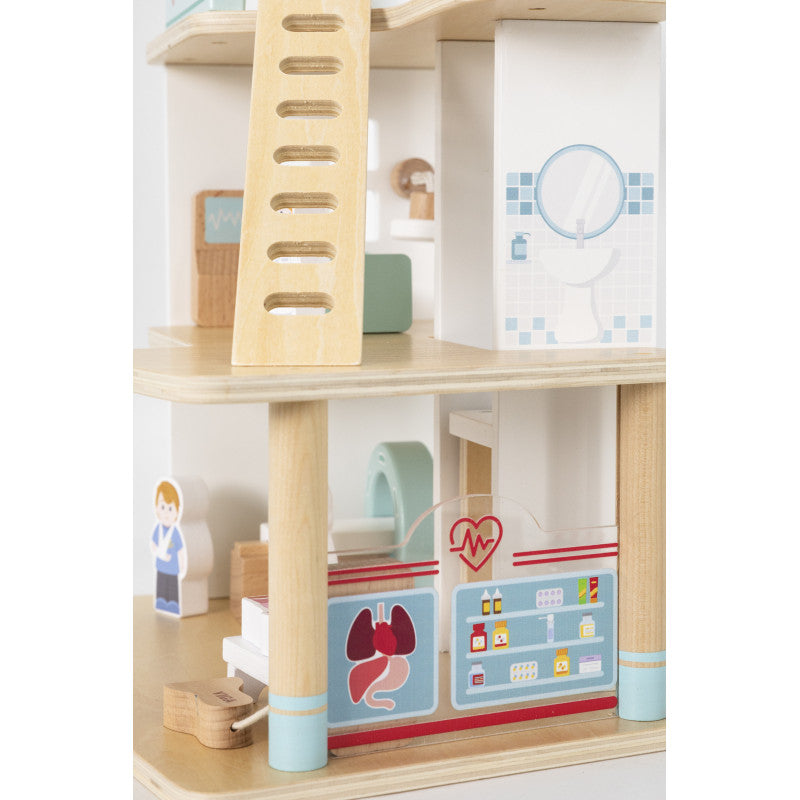 Set de Joaca Spital cu 3 Etaje, Viga [ps:c93c0634-55f5-45f0-b0c7-c11fd8f9b3be]