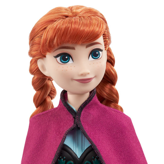 PAPUSA DISNEY FROZEN ANNA CU CODITE Mattel - Imagine 7