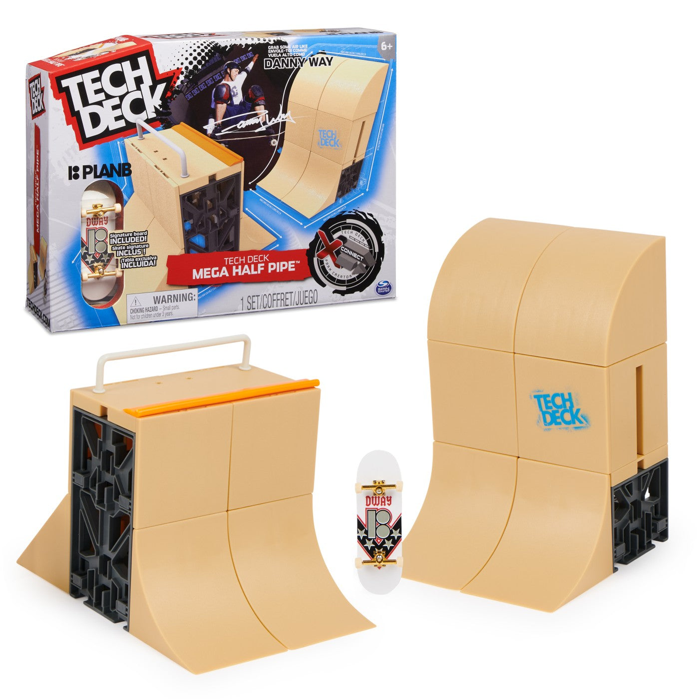 TECH DECK RAMPA MEGA HALF PIPE Spin Master - Imagine 7 [ps:9b41b443-93ea-460a-bdaf-d19076126caa]