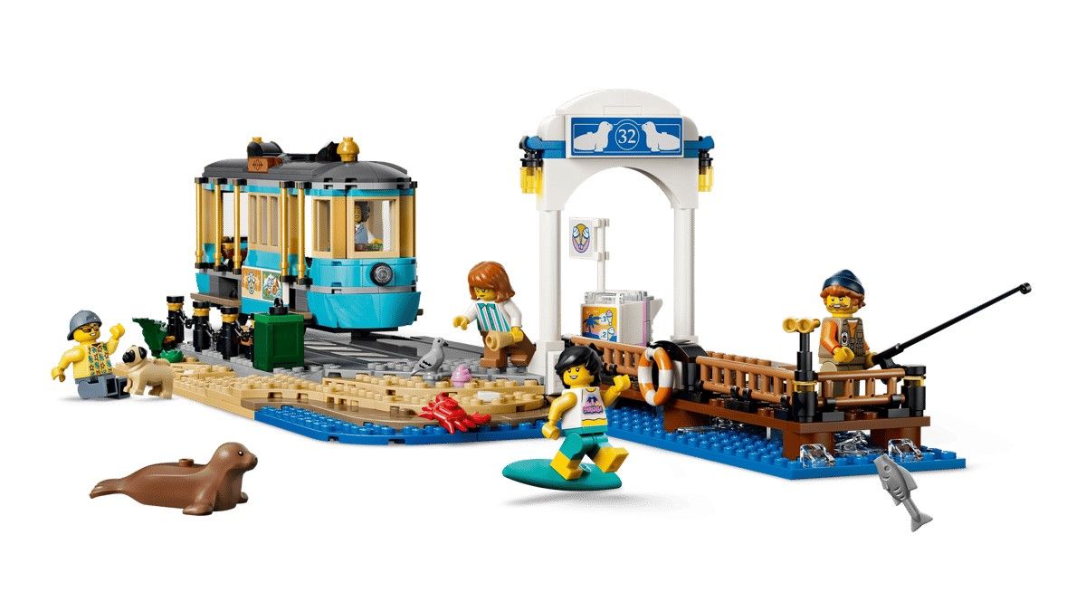 LEGO City Tramvai de Plaja Clasic 60506 - Set de Construcție - Default Title (7) [ps:ef66b286-398b-40a3-8e4a-23642544ea5e]