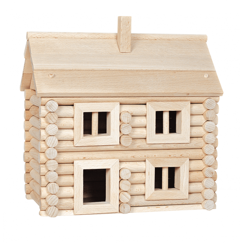 Set constructie arhitectura Vario Massive, 209 piese mari din lemn, Walachia [ps:f17910ed-ba96-4475-9a16-aa1284f3a375]