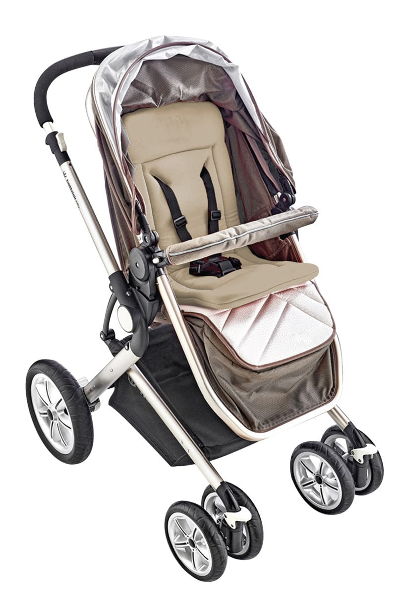 Saltea suplimentara pentru carucior cu spuma Cushion, BabyJem (Culoare: Gri) [ps:09c66661-74c2-49d1-ba1d-ed3cb1569512]
